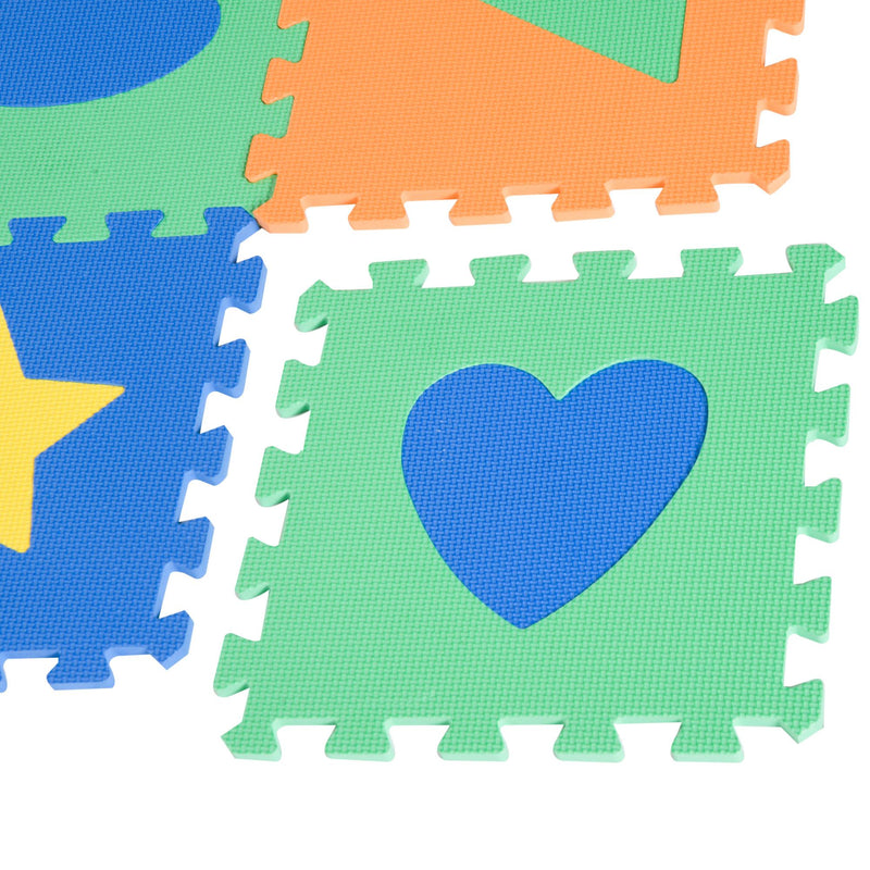 Tappeto Puzzle da Gioco per Bambini 28 Tessere 31x31 cm 