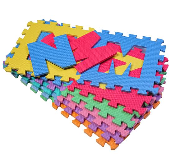 prezzo Tappeto Puzzle Gioco Bambini 36 Pezzi - 26 Lettere dell'Alfabeto e Numeri da 0-9