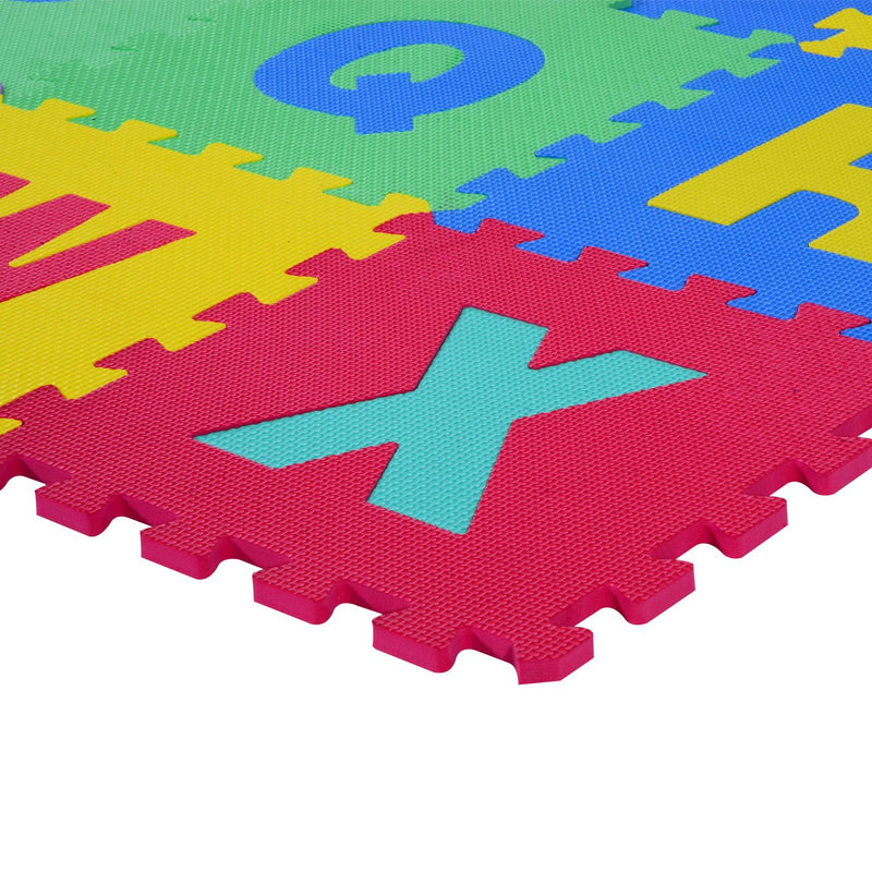 Tappeto Puzzle da Gioco Set 26 Pezzi 31x31 cm colorato 