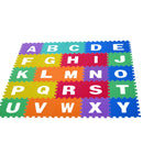 Tappeto Puzzle da Gioco Set 26 Pezzi 31x31 cm colorato 