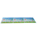 Tappeto Puzzle per Bambini Disegno Fantasia 12 Tessere 61.5x61.5 cm 