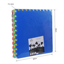 Tappeto Gioco Bimbi 60x60 cm - Set 8 Pezzi Materiale Isolante Resistente all'Umidità Colorato 