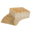 Tappeto Puzzle in EVA Effetto Legno Naturale 42 Pezzi 61.5x61.5 cm 