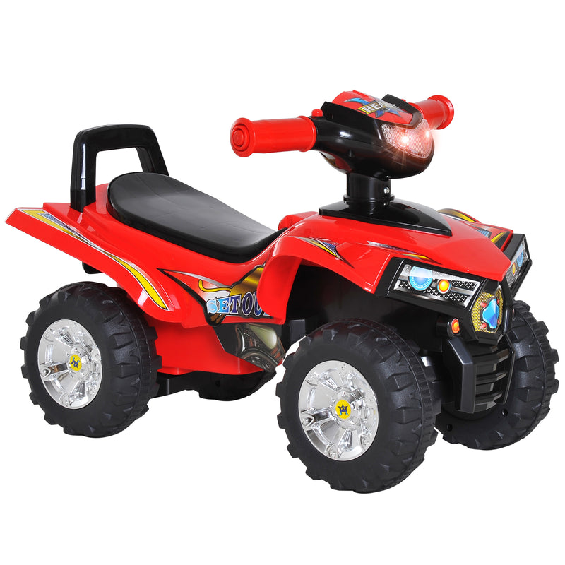 Quad Cavalcabile per Bambini Rosso 