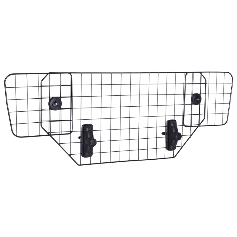 Barriera Divisore di Protezione Macchina per Cani Regolabile 89-122x41 cm 
