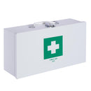 Armadietto per Medicinali da Muro con 2 Ripiani e un Vano Bianco 38x12x20 cm 