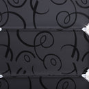 Scarpiera 32 Paia in Plastica e Metallo Bianca e Nera 95x37x160 cm 