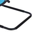 Sedia Sdraio da Giardino per Esterni Design Ergonomico Poggiatesta Rimovibile Azzurro 150x63x89 cm 