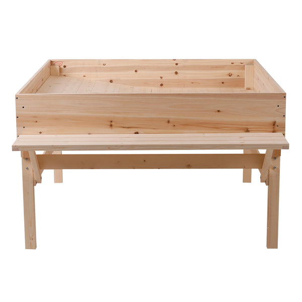 sconto Orto Urbano Pensile per Giardino e Terrazzo in Legno 167x122x74 cm