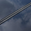 Set Salotto da Giardino in Rattan Sintetico 4 Poltrone e Tavolino Nero 