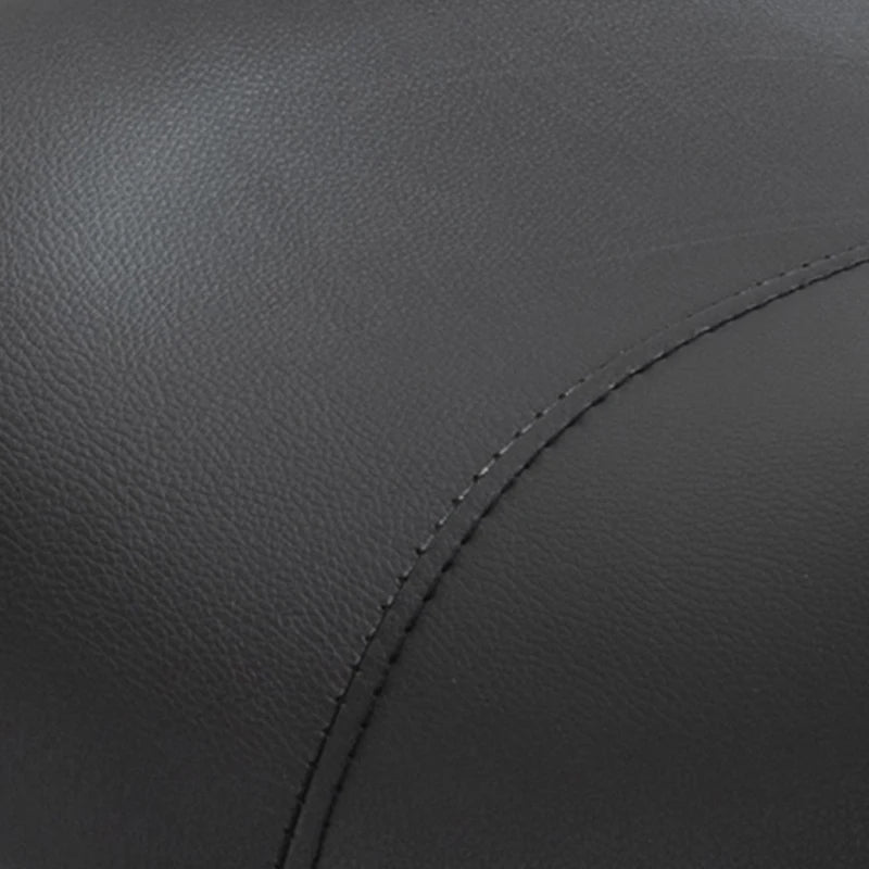 Sgabello a sella per parrucchiere regolabile nero 