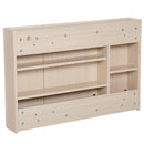 Specchiera da Bagno 3 Ante in Legno Rovere 90x60x13.5 cm 