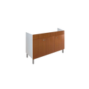 Mobile Sottolavello da Cucina 120x50x69 cm con 2 Ante in Nobilitato Teak 