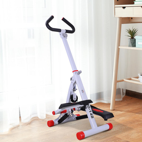 Stepper con Maniglie e Computer in Alluminio Bianco 49x37.5x110 cm prezzo