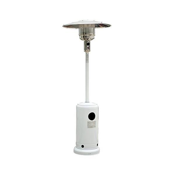Stufa da Esterno Fungo a Gas in Ferro Patio Heater Bianca online
