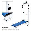 Tapis Roulant Magnetico con Schermo LCD Pieghevole per Fitness 