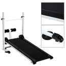 Tapis Roulant Magnetico con Monitor LCD e Barra Sit-up Pieghevole in Acciaio 