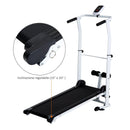 Tapis Roulant Magnetico con Monitor LCD e Barra Sit-up Pieghevole in Acciaio 