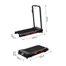 Tapis Roulant Elettrico Pieghevole Compatto Salvaspazio con Telecomando 