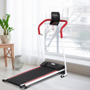 Tapis Roulant Elettrico Pieghevole con Schermo LCD Velocità 10km/h 