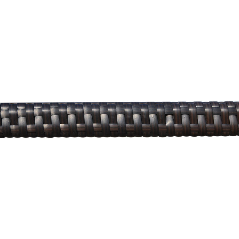 Tavolino da Giardino in Rattan Sintetico con Ripiano Inferiore Marrone 150x85x74 cm 