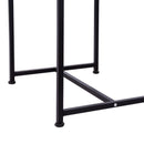 Tavolo Pieghevole Salvaspazio Multifunzionale Noce 92x60x75 cm 