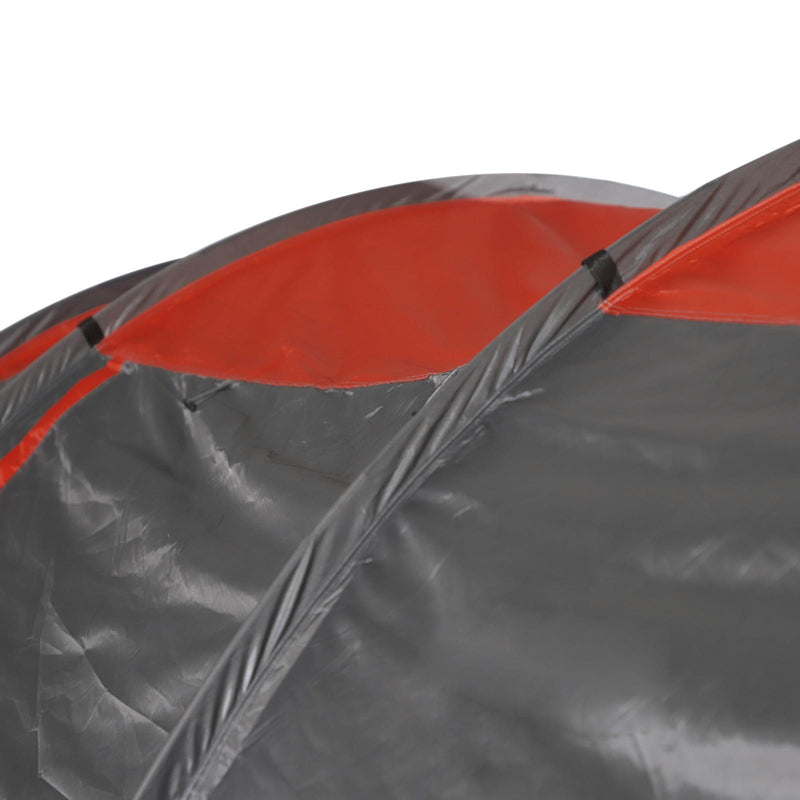 Tenda da campeggio per 4-6 persone blu e grigio 500x320x195 cm 