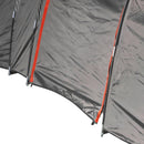 Tenda da campeggio per 4-6 persone blu e grigio 500x320x195 cm 