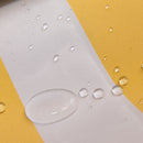 Tenda da Sole a Muro con Pali di Supporto 3x1.5m Bianco e Giallo 