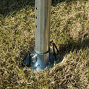 Tendostruttura 8x4x2.8m in acciaio 8 Finestre Bianco 