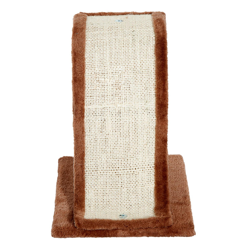 Tiragraffi per Gatti Parco Giochi in Sisal Caffè Chiaro 35x30x39 cm 