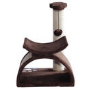 Tiragraffi Gatto Tunnel in Sisal Marrone 40x30x43 cm 