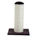Palo Colonna Tiragraffi per Gatti in Legno e Sisal naturale Marrone crema 50x50x72 cm 