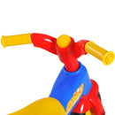 Triciclo a Pedali per Bambini con Cestino Portaoggetti Colorato 