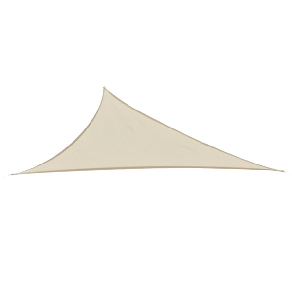 Tenda Vela da Giardino Triangolare 5x5x5m Beige online