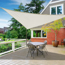 Tenda Vela da Giardino Triangolare 6x6x6m Crema 