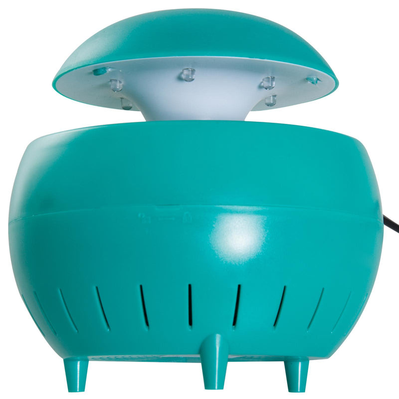 Zanzariera Elettrica a LED per Interni 3W Verde Ø15x15 cm 