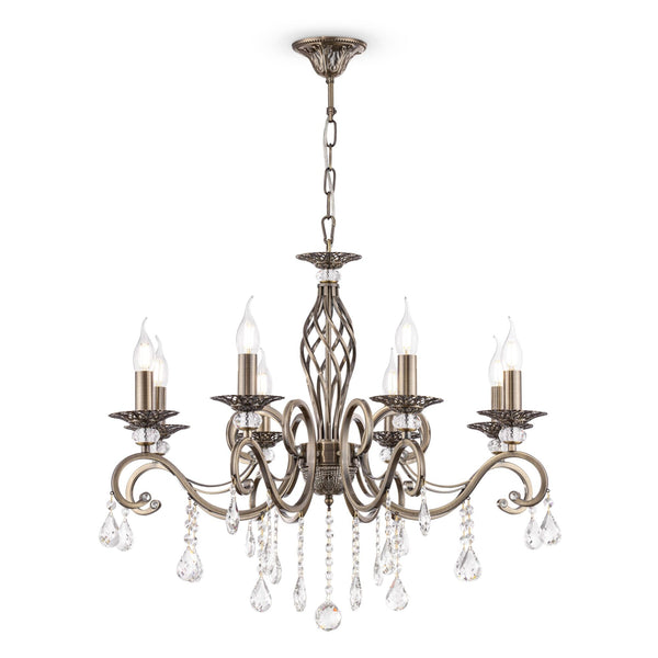 prezzo Lampadario Royal Classic in Metallo Grace Ottone