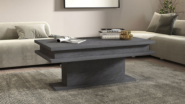 online Tavolino Soggiorno 100x55x42 cm Little Big Report Grigio