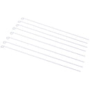 Recinto in Metallo per Animali Domestici per Esterno Bianco 8 Elementi 80x80 cm 