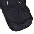 Telo Coprisedile Anteriore per Auto per Animali Domestici Nero 106x52 cm 