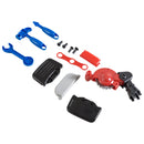 Valigetta Attrezzi da Lavoro Giocattolo per Bambini Rosso 