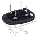 Bauletto Universale per Scooter e Moto Nero 52L 59.5x43.5x31 cm 