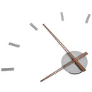 Orologio da Parete Moderno Grigio 