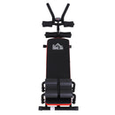 Panca Addominali Multifunzionale Regolabile Max 100Kg con Schermo 