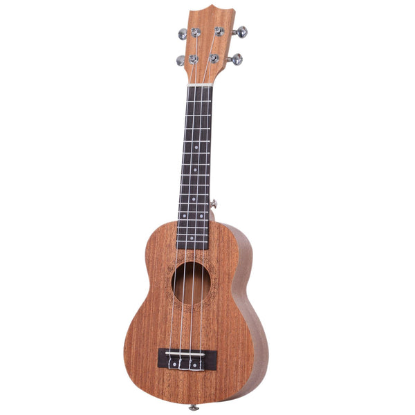 prezzo Ukulele Soprano in Legno di Sapelli 53 cm con Testa in Okoume Hawaiano