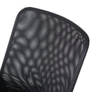 Sedia da Ufficio Direzionale in Tessuto a Rete Regolabile  H101 Nera