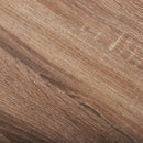 Comodino per Camera da Letto in Legno 45x35x46.5 cm  Home Rovere e Bianco