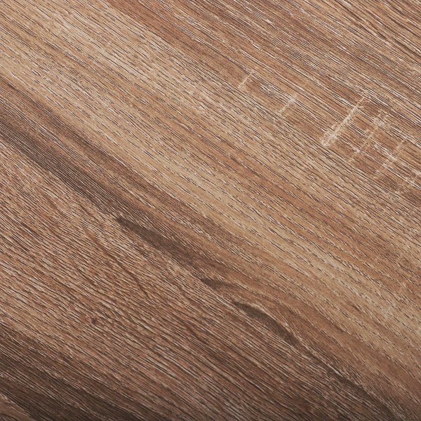 sconto Comodino per Camera da Letto in Legno 45x35x46.5 cm  Home Rovere e Bianco