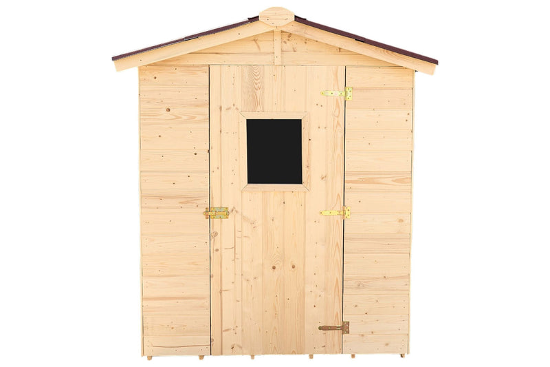 Casetta Box da Giardino 1,6x1,6 m con Pavimento in Legno Picea Massello 16mm Eden